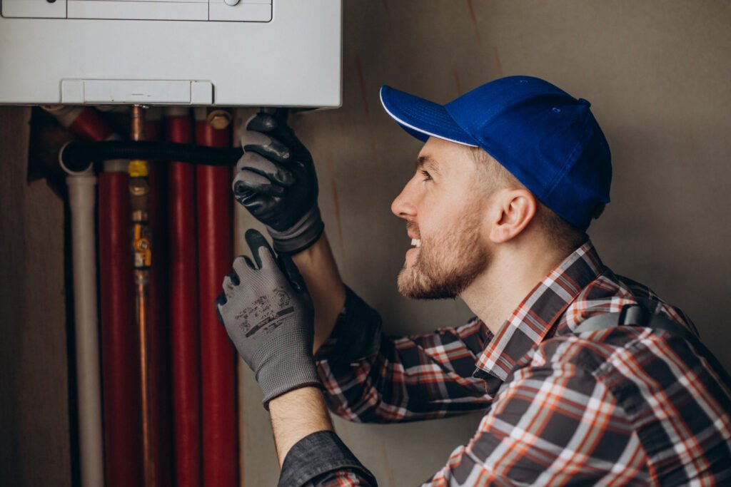 water heater plumber