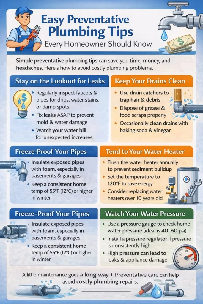 Preventative Plumbing Tips to Avoid Costly Repairs