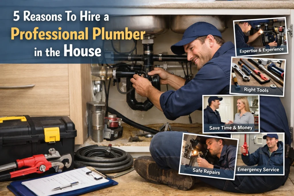 professional plumber