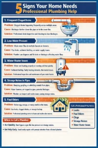 hire a professional plumber 