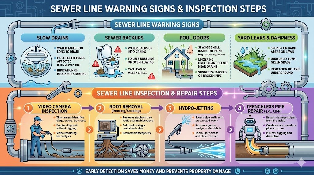 Sewer Line Problems Warning Signs You Should Never Ignore